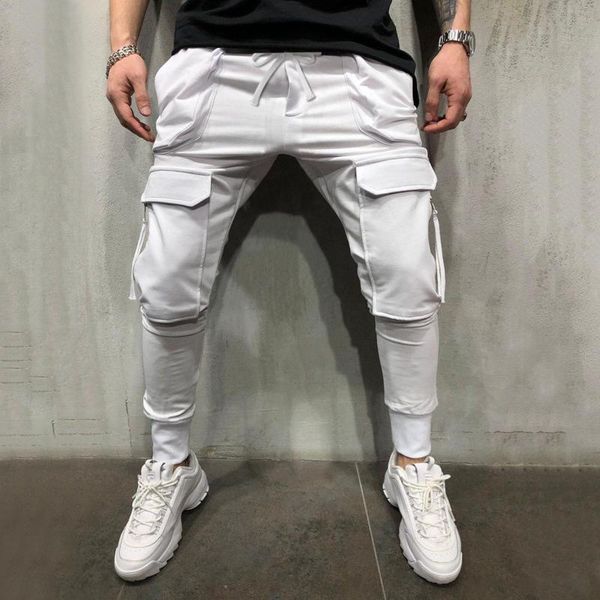men's pants joggers men's cargo solid mid-waist drawstring sweatpants casual harajuku zipper multi- pocket trousers, Black
men's pants joggers men's cargo solid mid-waist drawstring sweatpants casual harajuku zipper multi- pocket trousers, Black