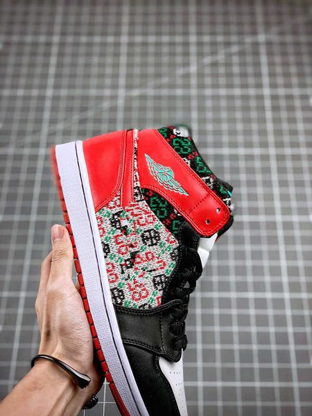 basketball jumpman 1s mid se gs ugly christmas sweater outdoor trainers men & women sports original sneakers, White;red
basketball jumpman 1s mid se gs ugly christmas sweater outdoor trainers men & women sports original sneakers, White;red