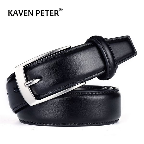 classic leather belt for men luxury business male cowhide leather belts 30 cm casual pin buckle belt for men drop 220530, Black;brown
classic leather belt for men luxury business male cowhide leather belts 30 cm casual pin buckle belt for men drop 220530, Black;brown