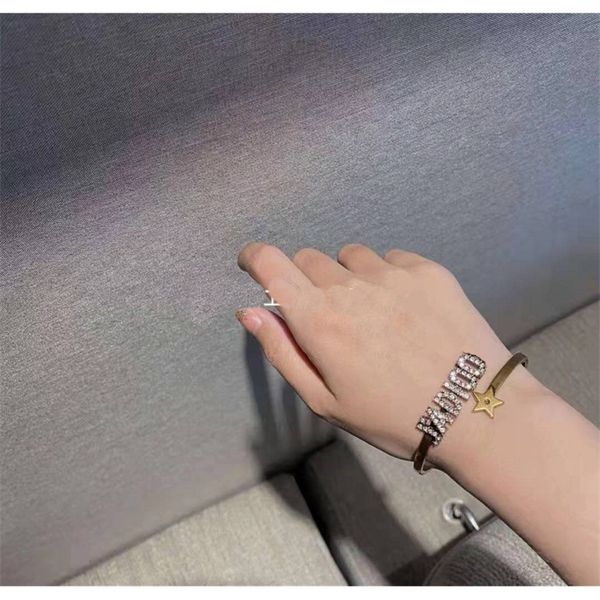 fine jewellery bangle new star letter diamond bracelet simple old bracelet women, Black
fine jewellery bangle new star letter diamond bracelet simple old bracelet women, Black