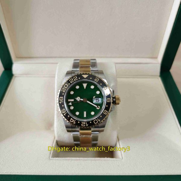 with box papers hand bags mens watch bp maker 40mm gmt 116718 green dial 18k gold ceramic cal.2813 2836 movement mechanical automatic men�, Slivery;brown
with box papers hand bags mens watch bp maker 40mm gmt 116718 green dial 18k gold ceramic cal.2813 2836 movement mechanical automatic men�, Slivery;brown