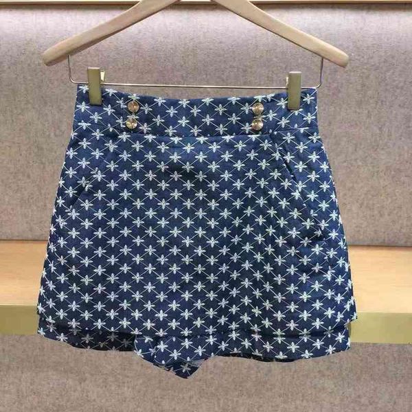 women's pants & capris fadan family spring and summer fashion cross flower embroidery a-shaped high waist shorts skirt pants, Black;white
women's pants & capris fadan family spring and summer fashion cross flower embroidery a-shaped high waist shorts skirt pants, Black;white