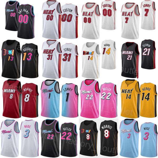 association basketball printed statement city bam adebayo jersey 13 duncan robinson 55 jimmy butler 22 kyle lowry 7 dwyane wade 3 tyler, Black
association basketball printed statement city bam adebayo jersey 13 duncan robinson 55 jimmy butler 22 kyle lowry 7 dwyane wade 3 tyler, Black