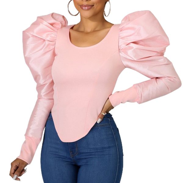 2021 spring and summer foreign trade new european and american women's design feeling niche bubble sleeve long sleeve shirt coat tide i, White
2021 spring and summer foreign trade new european and american women's design feeling niche bubble sleeve long sleeve shirt coat tide i, White