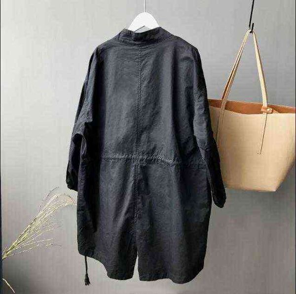 women's trench coats spring autumn coat for women oversize windbreak outwear cotton warm t220809, Tan;black
women's trench coats spring autumn coat for women oversize windbreak outwear cotton warm t220809, Tan;black