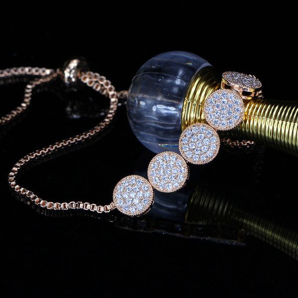 simple fashion rose gold bracelet aaa cubic zirconia round adjustable womens charm silver bracelets copper bracelet designer jewelry for wom, Golden;silver
simple fashion rose gold bracelet aaa cubic zirconia round adjustable womens charm silver bracelets copper bracelet designer jewelry for wom, Golden;silver
