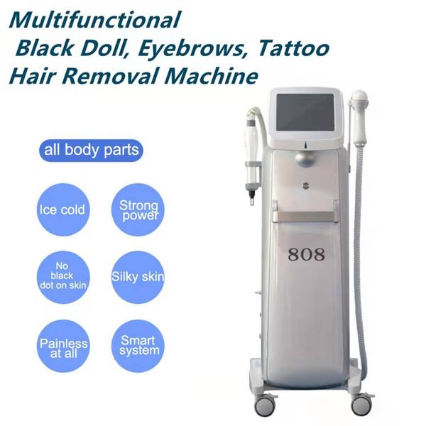 generation technology triple wavelength 755nm 808nm 1064nm diode body permanent hair removal machine, Black
generation technology triple wavelength 755nm 808nm 1064nm diode body permanent hair removal machine, Black