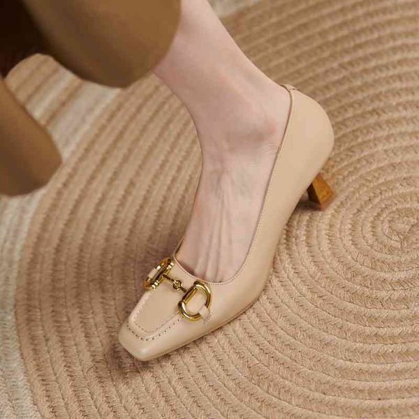 sandals autumn high-heeled metal fastener round head single shoes simple korean version shallow mouth one foot comfortable women's 3elh, Black
sandals autumn high-heeled metal fastener round head single shoes simple korean version shallow mouth one foot comfortable women's 3elh, Black