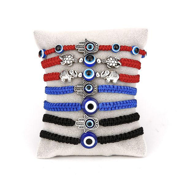 handmade blue evil eye woven charm bracelets braided red rope bracelet adjustable hand cord bracelet fashion jewelry for women gifts, Golden;silver
handmade blue evil eye woven charm bracelets braided red rope bracelet adjustable hand cord bracelet fashion jewelry for women gifts, Golden;silver