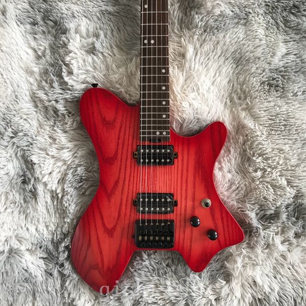 2022 headless electric guitar ash body black accessories korean pickup red color
2022 headless electric guitar ash body black accessories korean pickup red color
