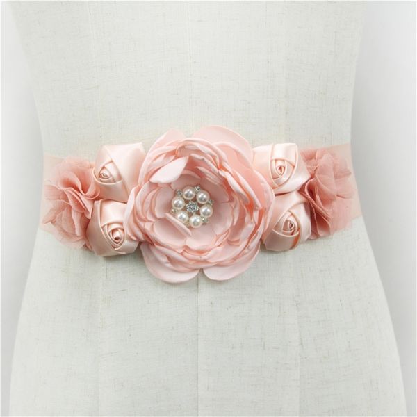78 74in pink black white pearl flowers wedding belts satin rose dress accessories bridal ribbon sash 220623, Black;brown
78 74in pink black white pearl flowers wedding belts satin rose dress accessories bridal ribbon sash 220623, Black;brown