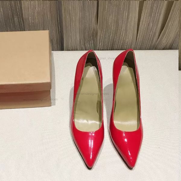 dress shoes womens so kate red bottoms heels trainer fashion patent leather pointed toe 8.5 .5cm high heels pumps for woman with box, Black
dress shoes womens so kate red bottoms heels trainer fashion patent leather pointed toe 8.5 .5cm high heels pumps for woman with box, Black