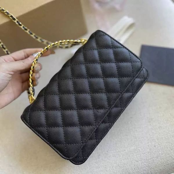 womens luxury mini flap bags caviar solid color crossbody designer bags gold-tone metal chains diamond timeless quilting shoulder bag handba
womens luxury mini flap bags caviar solid color crossbody designer bags gold-tone metal chains diamond timeless quilting shoulder bag handba