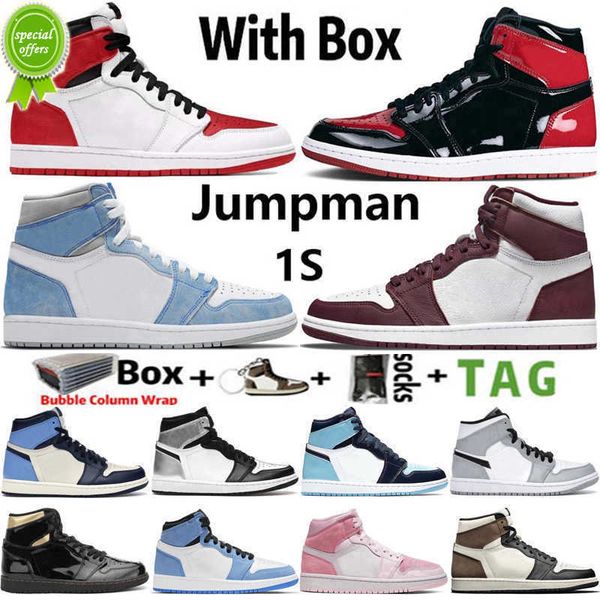 2022 2022 with box jumpman 1 og 1s mens basketball shoes bordeaux heritage bred patent hyper royal university blue lucky green men sports wo
2022 2022 with box jumpman 1 og 1s mens basketball shoes bordeaux heritage bred patent hyper royal university blue lucky green men sports wo