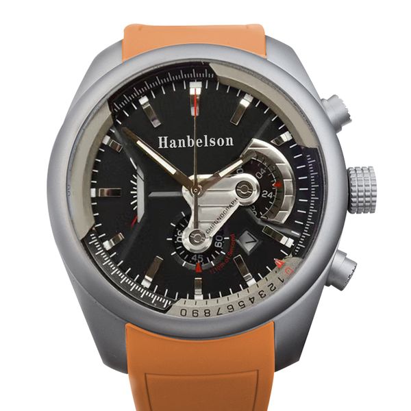 mens wristwatches orologio di lusso montre japan quartz movement chronograph black face steel strap racer watch, Slivery;brown
mens wristwatches orologio di lusso montre japan quartz movement chronograph black face steel strap racer watch, Slivery;brown
