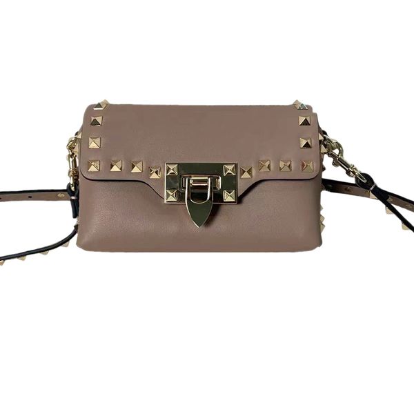 fashion women handbags clutch bags square genuine leather bag designers crossbodyflap bags gold rivet stud lock small black nude adjustable
fashion women handbags clutch bags square genuine leather bag designers crossbodyflap bags gold rivet stud lock small black nude adjustable