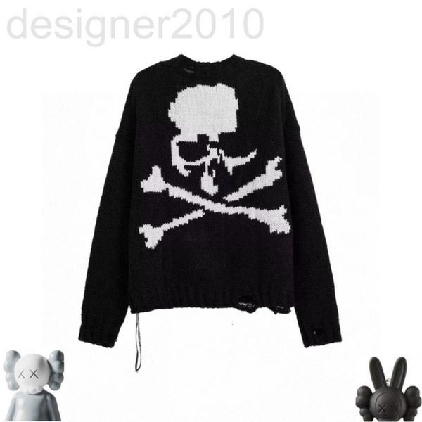 men's sweaters designer and women's new autumn mmj dark skeleton head hole thick line wool jacket round neck high street loose 28n, White;black
men's sweaters designer and women's new autumn mmj dark skeleton head hole thick line wool jacket round neck high street loose 28n, White;black
