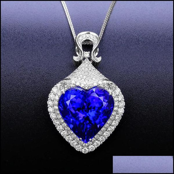 pendant necklaces heart of ocean blue love forever necklace for women wedding party jewelry crystals vipjewel drop delivery 2 vipjewel dhupb, Silver
pendant necklaces heart of ocean blue love forever necklace for women wedding party jewelry crystals vipjewel drop delivery 2 vipjewel dhupb, Silver