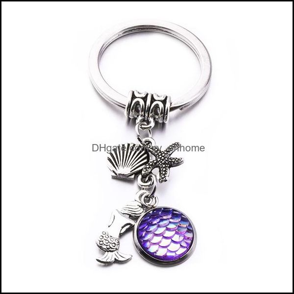 key rings jewelry fashion druzy druzsy keychain mermaid starfish fish scale charms bag car keyring for women men drop delivery 2021 9l3oj, Slivery;golden
key rings jewelry fashion druzy druzsy keychain mermaid starfish fish scale charms bag car keyring for women men drop delivery 2021 9l3oj, Slivery;golden