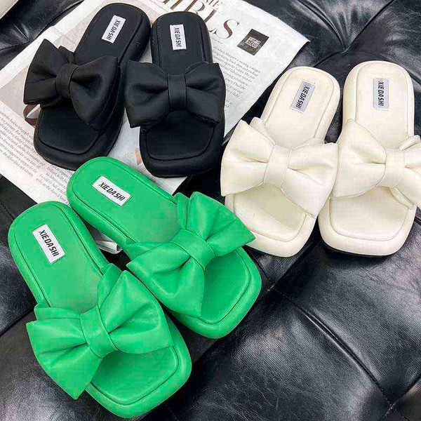 slippers butterflyknot luxury thick bottom female slides casual outdoor women sandals ladies flip flops beach flats with shoes 220518, Black
slippers butterflyknot luxury thick bottom female slides casual outdoor women sandals ladies flip flops beach flats with shoes 220518, Black