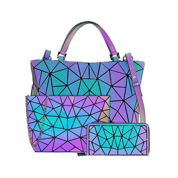 women handbags bag set crossbody s for luminous bao bag geometric shoulder female purse handbag tote holographic 220528
women handbags bag set crossbody s for luminous bao bag geometric shoulder female purse handbag tote holographic 220528