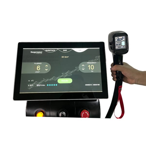new diode laser permanent hair removal machine double handle with screen factory directly sale with oem&odm service, Black
new diode laser permanent hair removal machine double handle with screen factory directly sale with oem&odm service, Black
