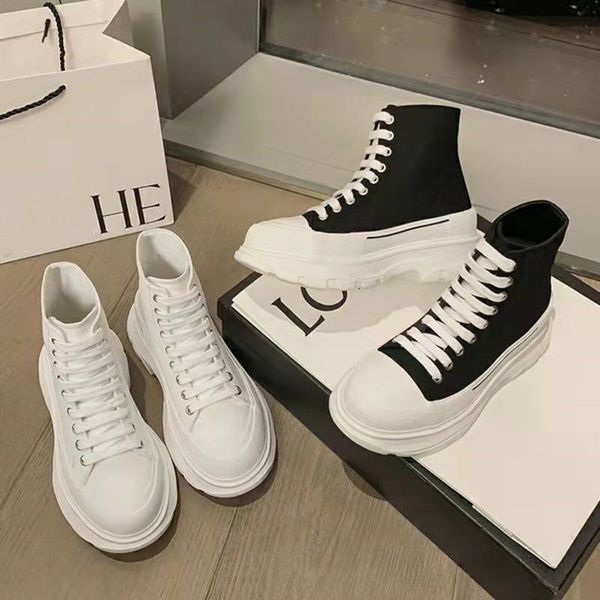 boots versatile high-rise canvas shoes with thick soles women's casual solid color, Black
boots versatile high-rise canvas shoes with thick soles women's casual solid color, Black