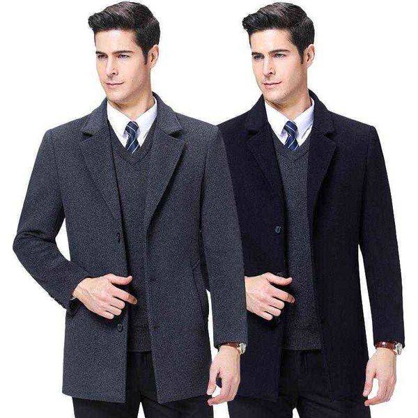 men's wool & blends autumn and winter for male casual mens jackets big size xxxl xxxxl woolen blend coats t220810, Black
men's wool & blends autumn and winter for male casual mens jackets big size xxxl xxxxl woolen blend coats t220810, Black