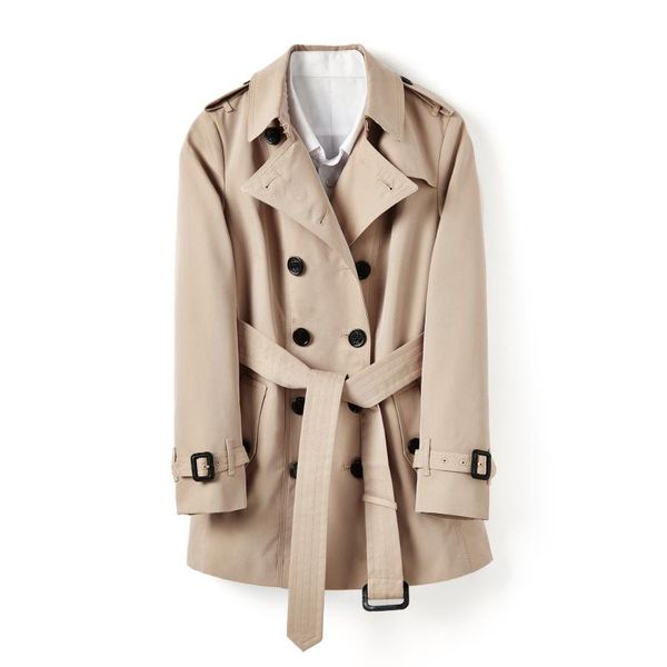 women's trench coats british style short coat is for women in windbreakerwomen's, Tan;black
women's trench coats british style short coat is for women in windbreakerwomen's, Tan;black