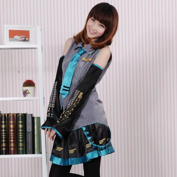 vocaloid miku wig costume japan midi dress beginner future miku cosplay female halloween women's costumes, Black
vocaloid miku wig costume japan midi dress beginner future miku cosplay female halloween women's costumes, Black