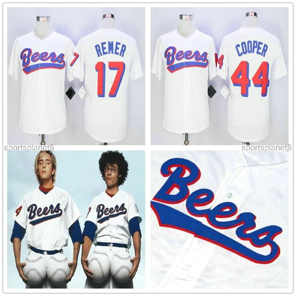 doug remer 17 joe coop cooper 44 baseketball jersey beers button down white all stitched stitch sewn jerseys00014, Black;red
doug remer 17 joe coop cooper 44 baseketball jersey beers button down white all stitched stitch sewn jerseys00014, Black;red