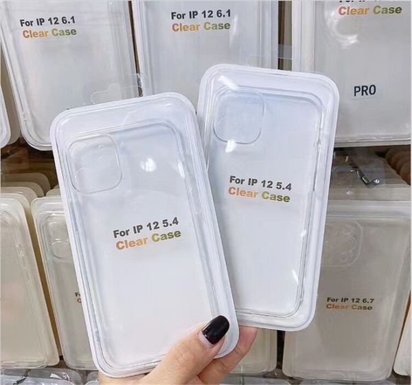 Clear Glitter Hard Case for iPhone 2024 15 14 13 12 Mini 11 Pro Xr Xs Max 8 Plus - Shockproof, Dirt-resistant, Transparent TPU/PC