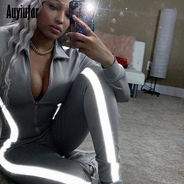 auyiufar holographic patchwork long jumpsuit zipper front long sleeve bodysuit black skinny women streetwear overalls for women y200106, Black;white
auyiufar holographic patchwork long jumpsuit zipper front long sleeve bodysuit black skinny women streetwear overalls for women y200106, Black;white