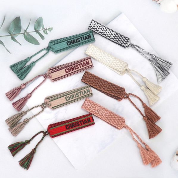 brand fashion friendship charm bracelets bangles women men adjustable embroidery tassel bangle couple braided jewelry designer woven fabrics, Golden;silver
brand fashion friendship charm bracelets bangles women men adjustable embroidery tassel bangle couple braided jewelry designer woven fabrics, Golden;silver