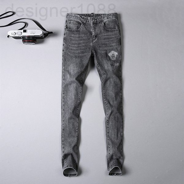 men's jeans designer style light luxury embroidery fashion jeans men's versatile leggings small straight pants ymdz, Blue
men's jeans designer style light luxury embroidery fashion jeans men's versatile leggings small straight pants ymdz, Blue