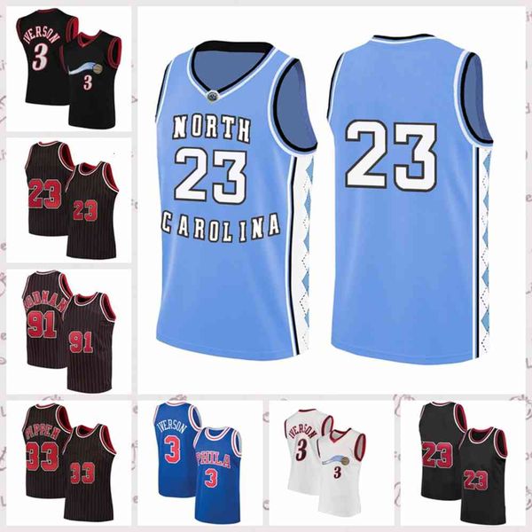 2021 vintage men retro classic basketball jersey scottie 33 pippen dennis 91 rodman iverson 3 allen shirts breathable short black blue white, Black;red
2021 vintage men retro classic basketball jersey scottie 33 pippen dennis 91 rodman iverson 3 allen shirts breathable short black blue white, Black;red