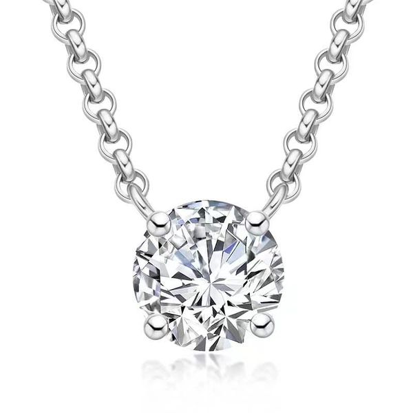 trendy pendant necklaces other classic 1 carad d color vvs1 round moissanite necklace 925 sterling silver certified wedding giftother
trendy pendant necklaces other classic 1 carad d color vvs1 round moissanite necklace 925 sterling silver certified wedding giftother