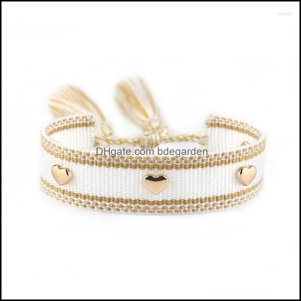 charm bracelets heart alloy braided bracelet women woven tassel wristband dhcmg, Golden;silver
charm bracelets heart alloy braided bracelet women woven tassel wristband dhcmg, Golden;silver