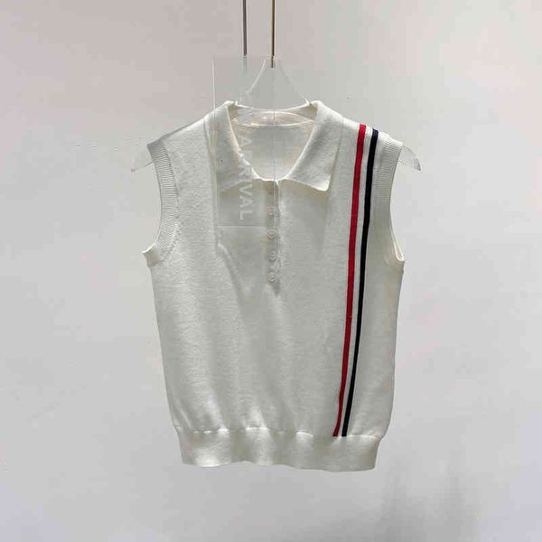 women's sweaters french style polo color stripe vest women's summer sleeveless slim fit age reducing d4y5, White;black
women's sweaters french style polo color stripe vest women's summer sleeveless slim fit age reducing d4y5, White;black