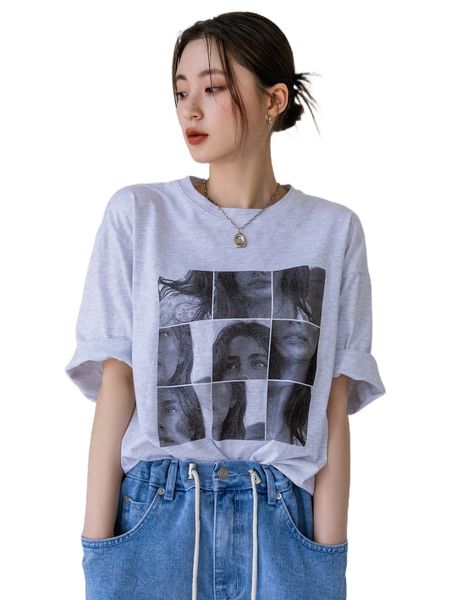 dazy-less figure graphic drop shoulder tee a5ka#, White
dazy-less figure graphic drop shoulder tee a5ka#, White