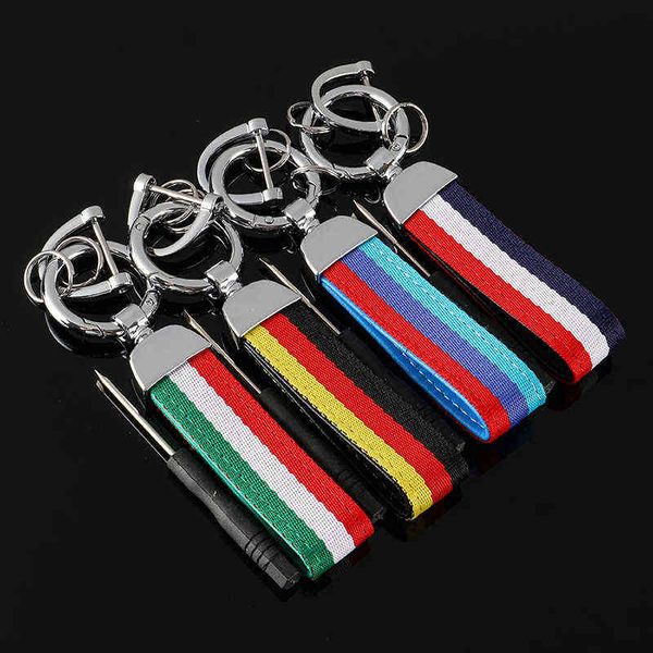 2021 new german italian british treasure model flag tricolor ribbon car metal key chain bag pendant g220421, Silver
2021 new german italian british treasure model flag tricolor ribbon car metal key chain bag pendant g220421, Silver