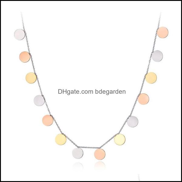 chains necklaces pendants jewelry trendy original design titanium stainless steel three color wafer charm necklace pendant ch dhs6o, Silver
chains necklaces pendants jewelry trendy original design titanium stainless steel three color wafer charm necklace pendant ch dhs6o, Silver