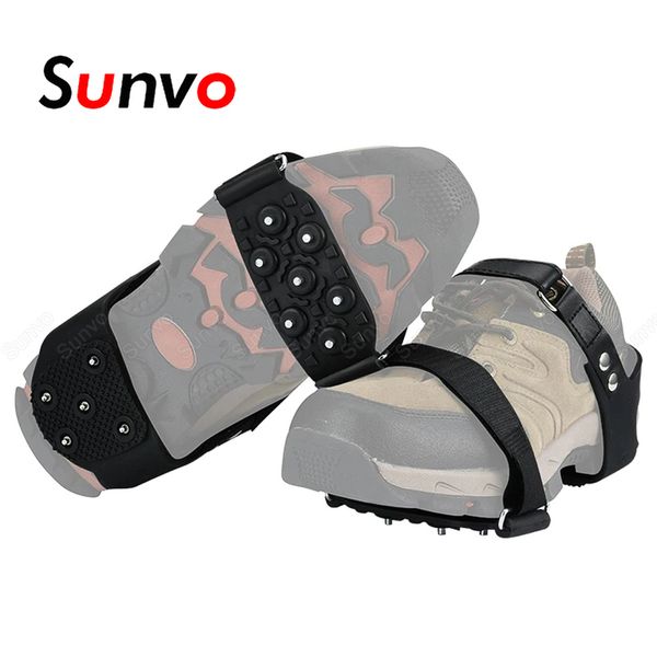 quality outdoor climbing anti-skid crampons for ice boots drifts snowshoes manganese steel anti-slip spikes claws on shoes cover 220427, White;pink
quality outdoor climbing anti-skid crampons for ice boots drifts snowshoes manganese steel anti-slip spikes claws on shoes cover 220427, White;pink