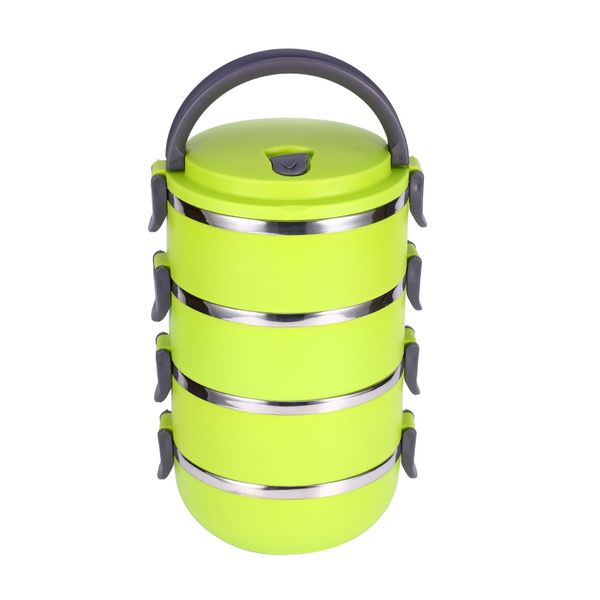 4 layer stainless steel lunch box insulated food container stackable bento box portable utensil
4 layer stainless steel lunch box insulated food container stackable bento box portable utensil