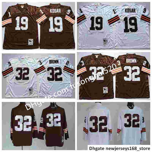 retro vintage ncaa men 19 bernie kosar 32 jim brown coffee white 100% stitched football college jersey, Black
retro vintage ncaa men 19 bernie kosar 32 jim brown coffee white 100% stitched football college jersey, Black