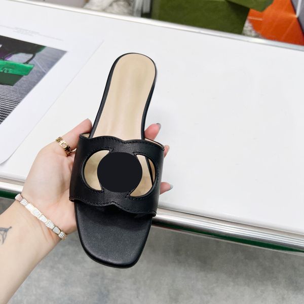 designer women sandals luxury low heel slippers fashion interlock cutout leather slides beach summer indoor outdoor sandal classic, Black
designer women sandals luxury low heel slippers fashion interlock cutout leather slides beach summer indoor outdoor sandal classic, Black