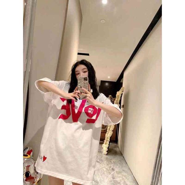 women's t-shirt spring and summer niche design ribbon letter splicing os medium long short sleeve t-shirt women zxgg yynx, White
women's t-shirt spring and summer niche design ribbon letter splicing os medium long short sleeve t-shirt women zxgg yynx, White