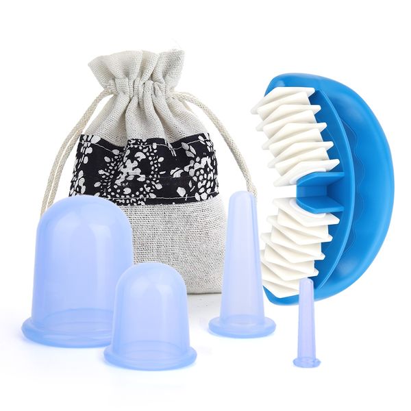 5pcs/set silicone anti cellulite cup vacuum massage cups body pain relief massage roller manual suction cups cupping therapy kit
5pcs/set silicone anti cellulite cup vacuum massage cups body pain relief massage roller manual suction cups cupping therapy kit