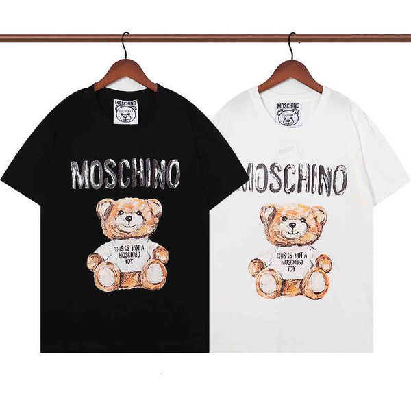 men's t-shirts 2022 spring and summer cartoon brown bear print men's women's fashion trend hsome short sleeve t-shirt ctee, White;black
men's t-shirts 2022 spring and summer cartoon brown bear print men's women's fashion trend hsome short sleeve t-shirt ctee, White;black