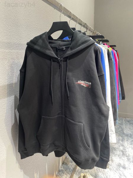 women's hoodies & sweatshirts designer wave cola standard heavy industry embroidery printing zipper terry hoodie os off shoulder loose, Black
women's hoodies & sweatshirts designer wave cola standard heavy industry embroidery printing zipper terry hoodie os off shoulder loose, Black